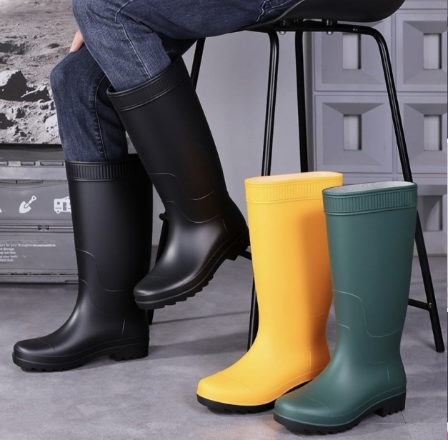 men-multi-color-rubber-safety-work-boots-color-options-show